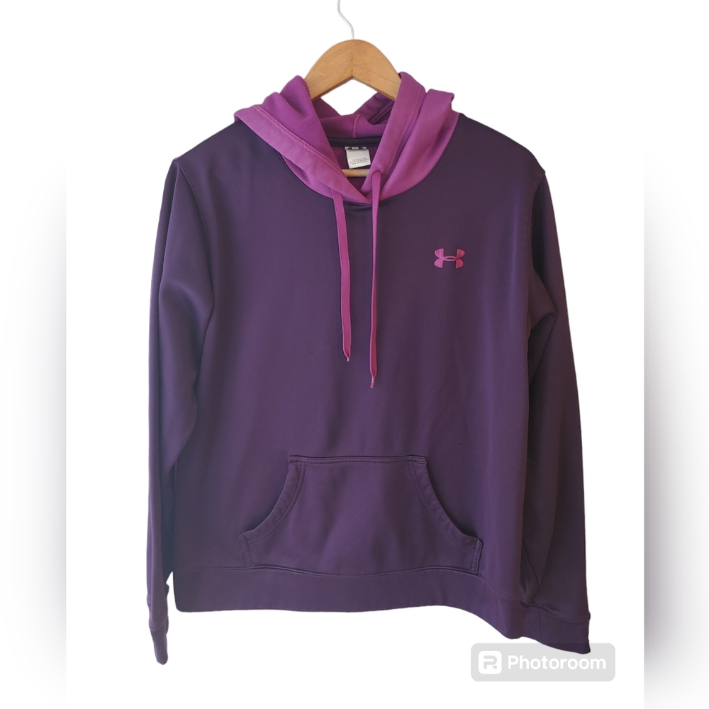Under Armour Purple Hoodie Size Large